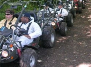  paseo en buggy en la naturaleza 